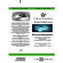 Keramikpaste Techmol für Bremssystemen mit ABS- und ESP-Systemen empfohlen Tube 100g