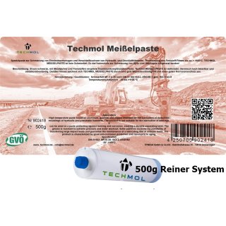 Meisselpaste Techmol Reiner System Contilube 2 ® 500g Kartusche Atlas Copco